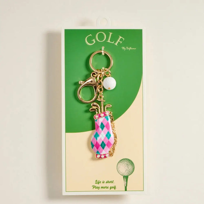 GOLF BAG KEYCHAIN