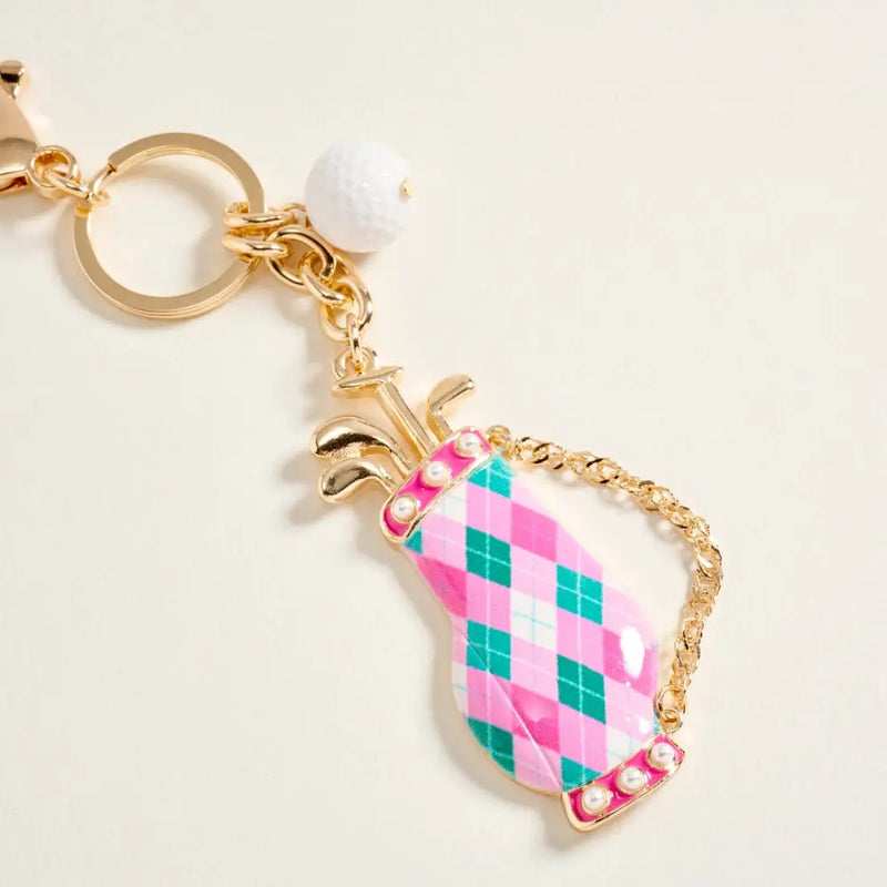GOLF BAG KEYCHAIN