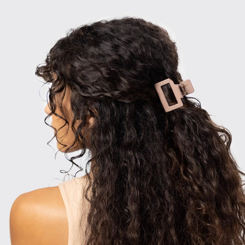 DUSTY PINK CLAW CLIP SET