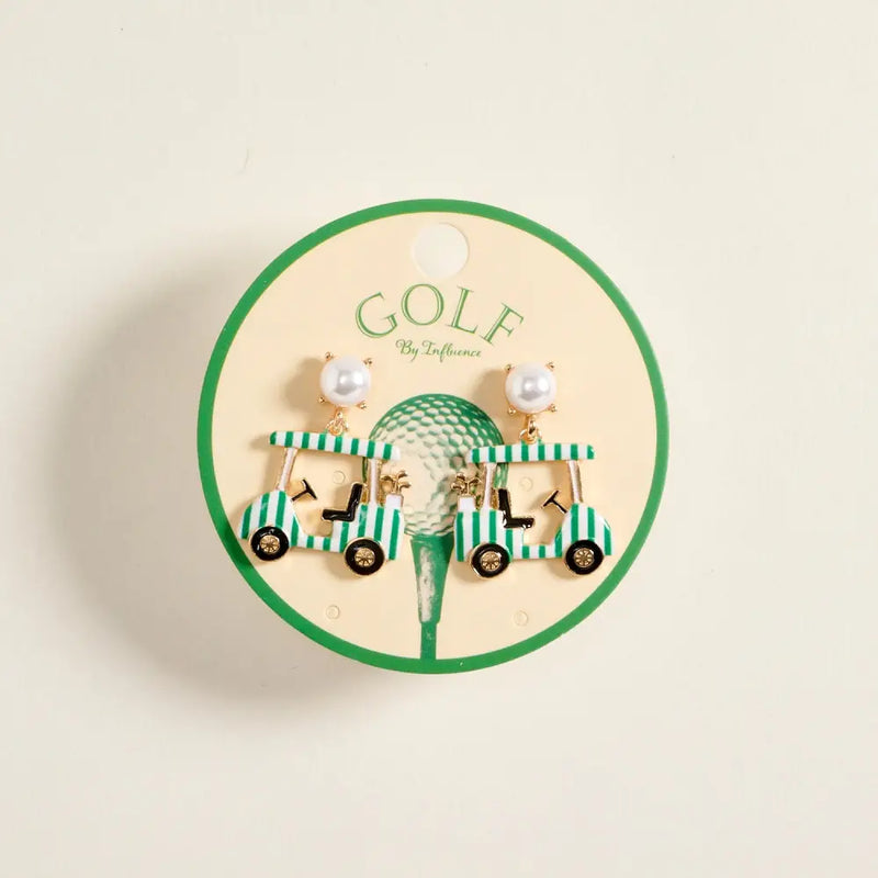 GOLF CART EARRING