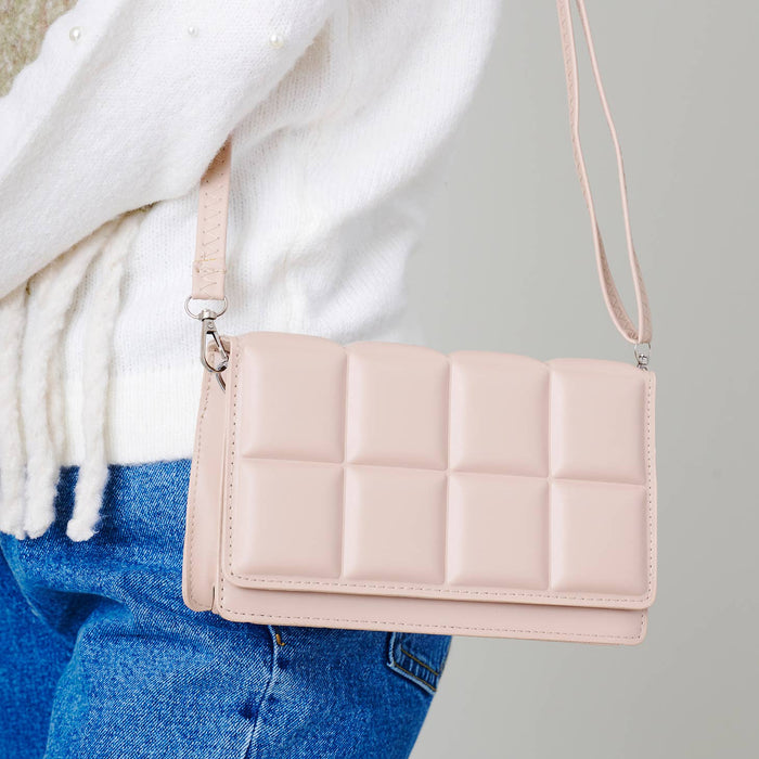 QUILTED CROSS-BODY BAG