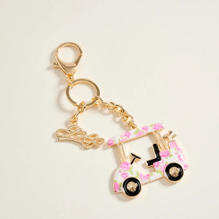 GOLF CART KEYCHAIN