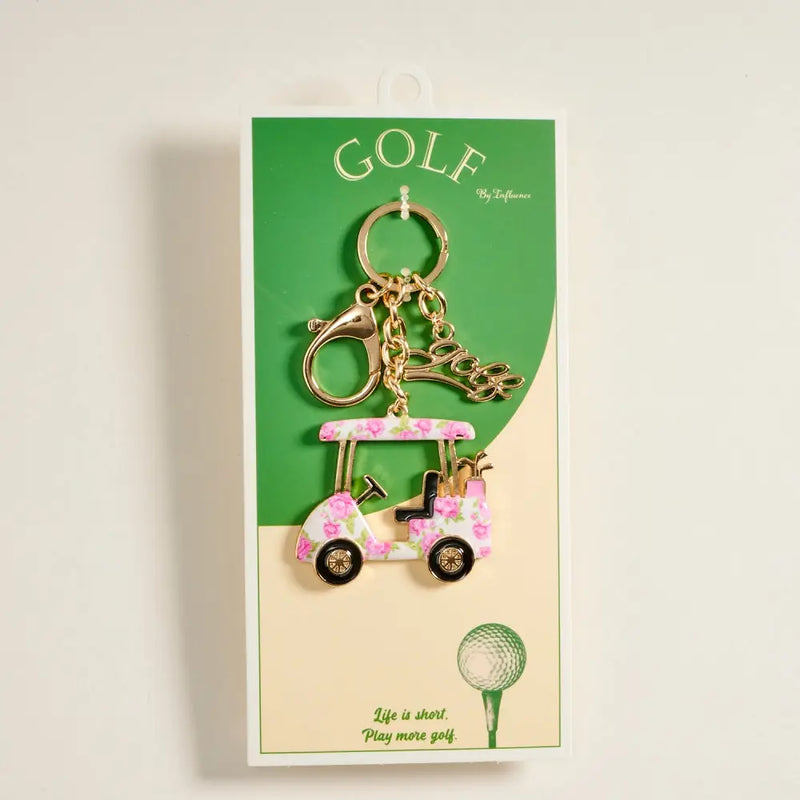 GOLF CART KEYCHAIN