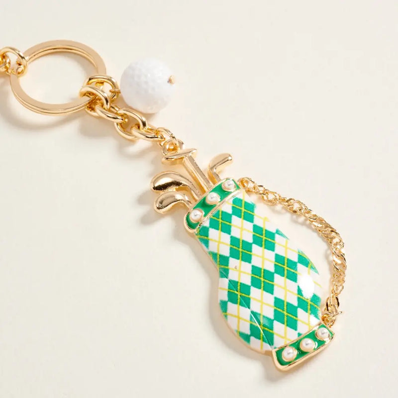 GOLF BAG KEYCHAIN