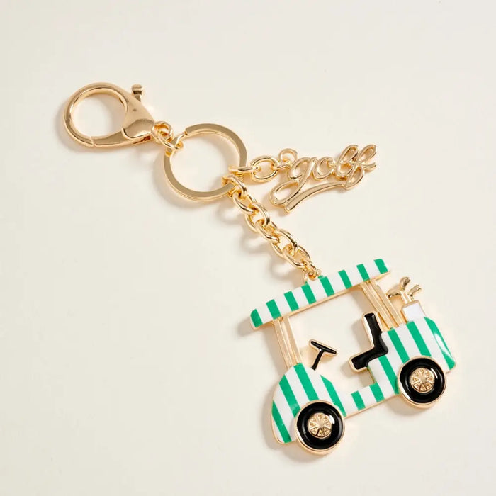 GOLF CART KEYCHAIN