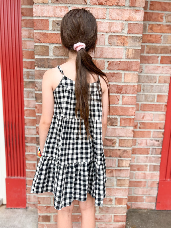 MADE YOU LOOK YOUTH GINGHAM DRESS