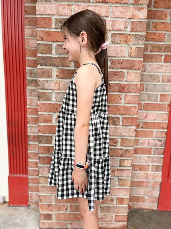 MADE YOU LOOK YOUTH GINGHAM DRESS