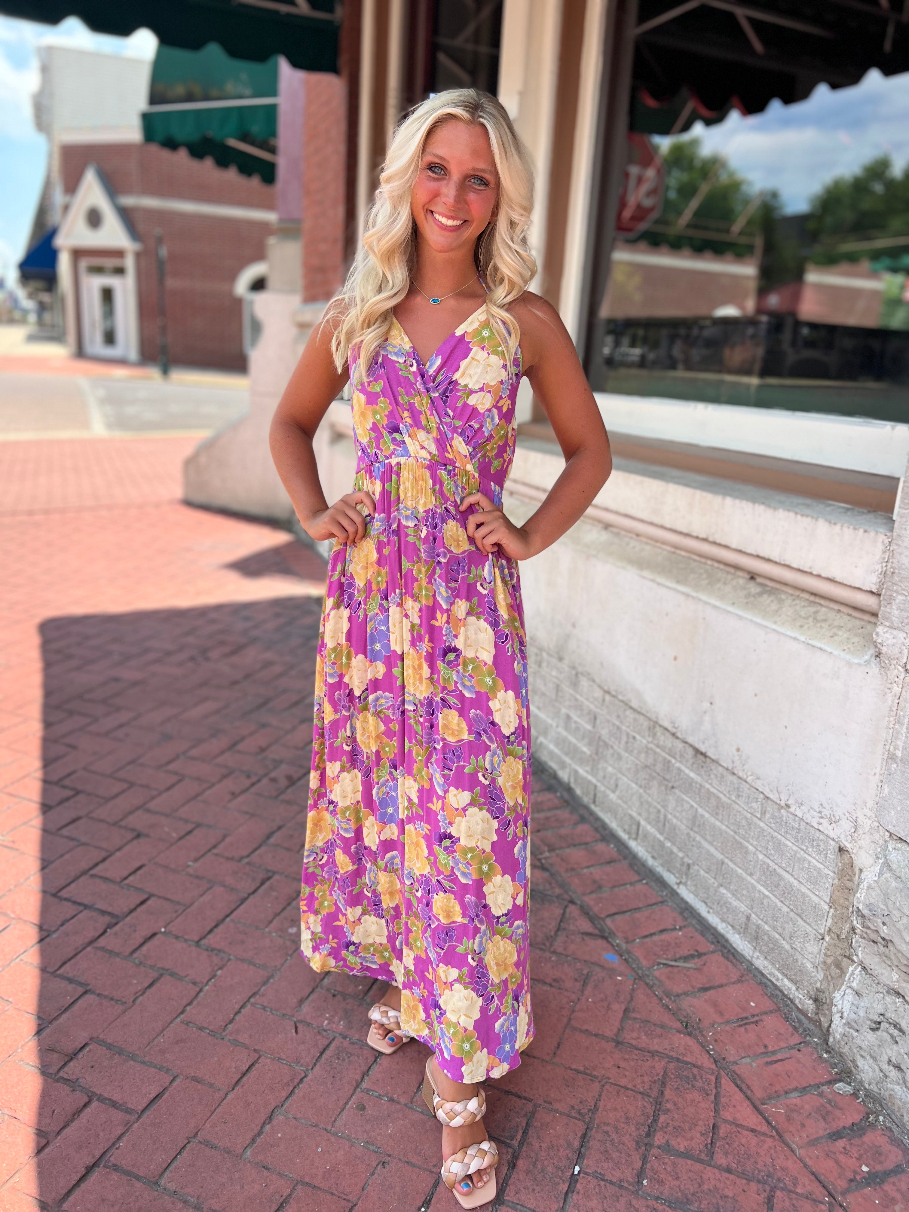 PASSION FRUIT MAXI DRESS Crave Boutique