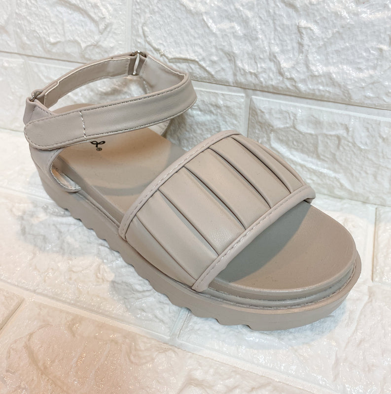 CAMBER WARM GREY SANDAL