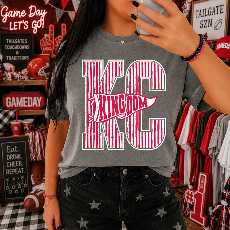 KINGDOM STRIPES KC TEE