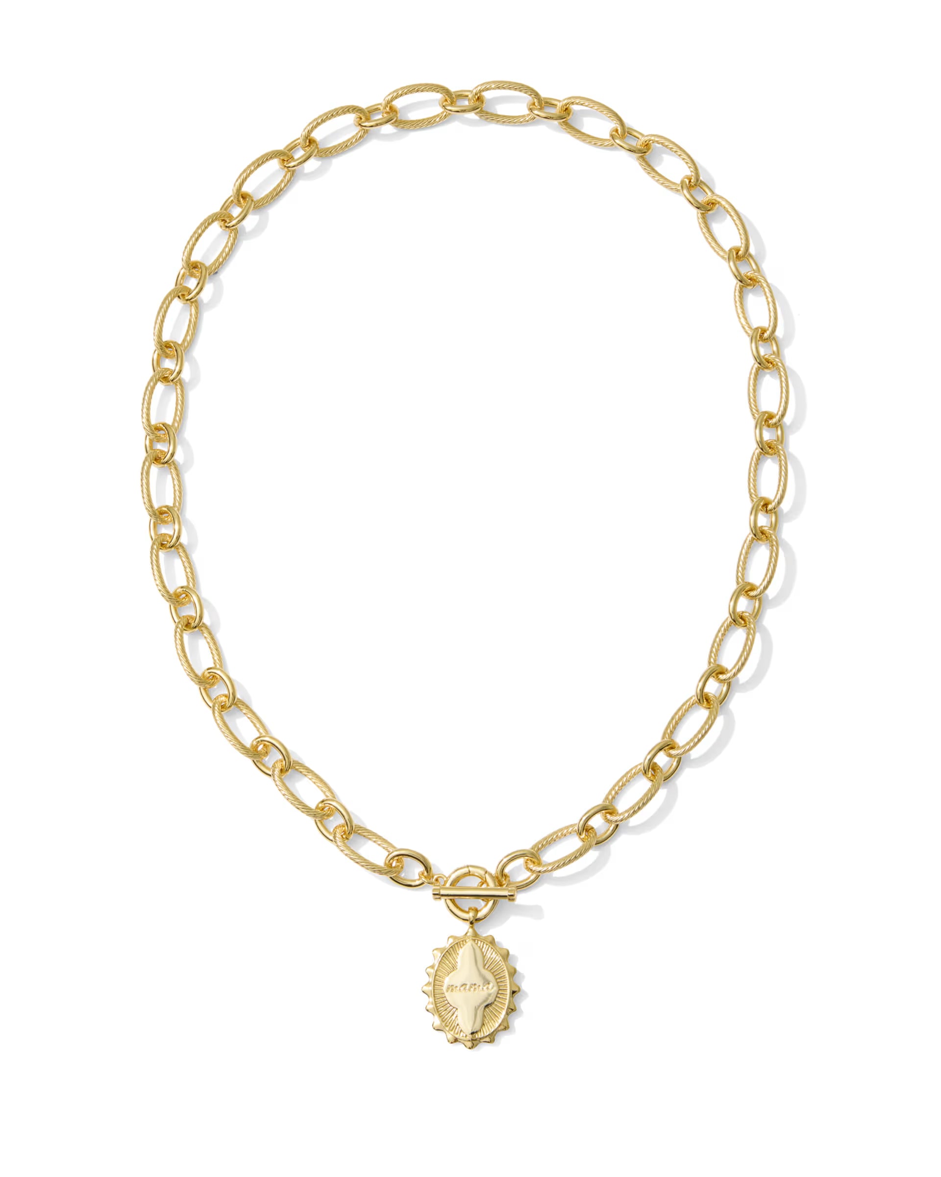 KENDRA SCOTT: MAMA LINK CHAIN NECKLACE