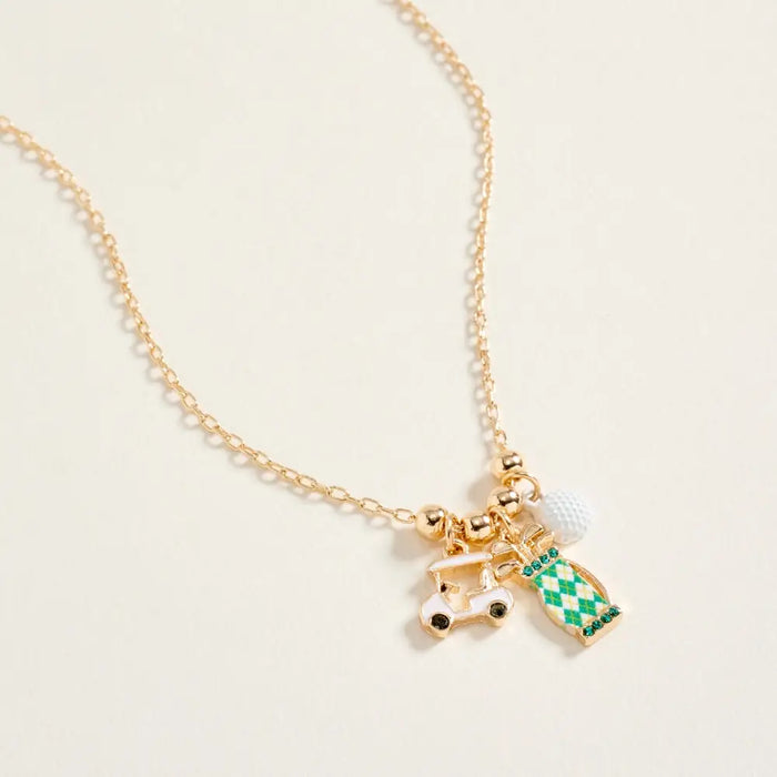 GOLF NECKLACE- 2 COLORS
