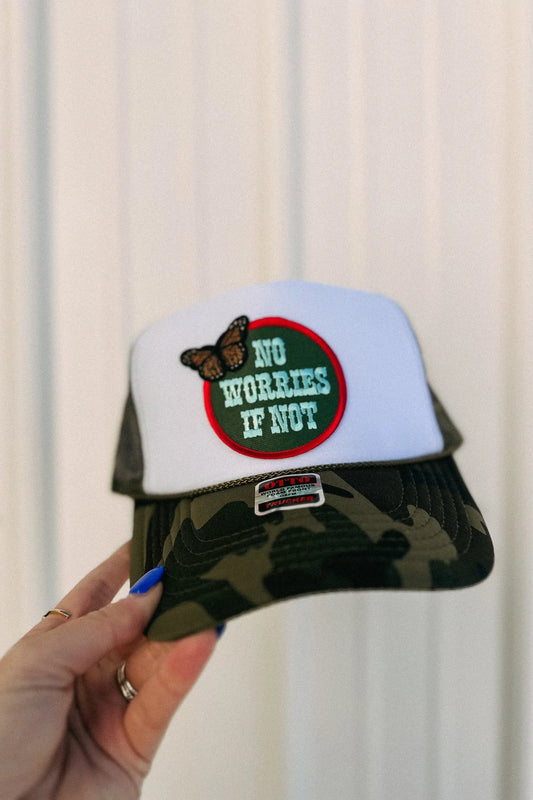 NO WORRIES TRUCKER HAT