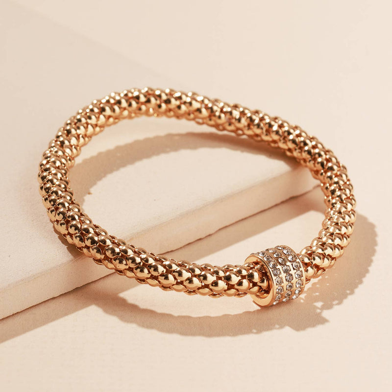 TEXTURED PAVE BRACELET