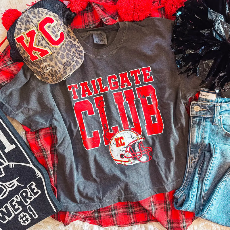 TAILGATE CLUB CROPPED TEE