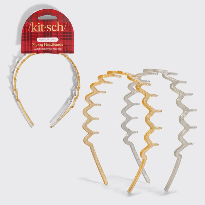 GLITTER ZIG ZAG HEADBAND
