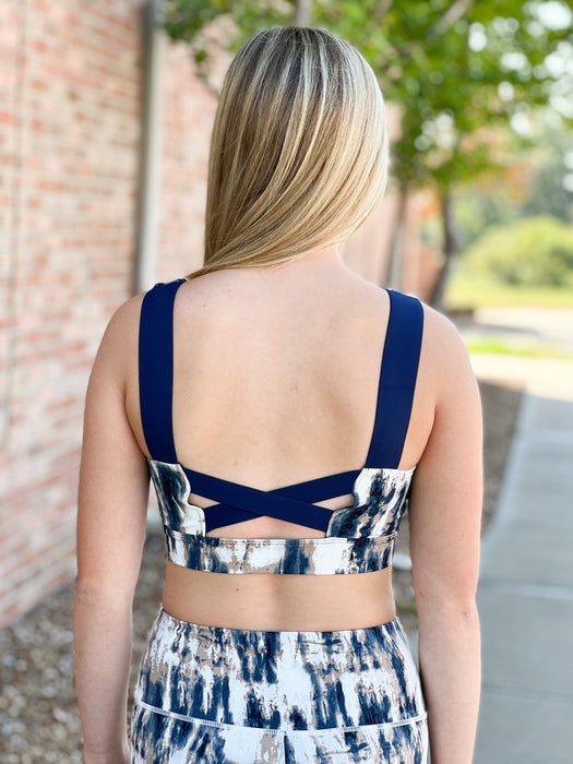 SNOWY LAKE SPORTS BRA