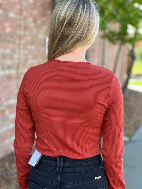 V NECK BODYSUIT
