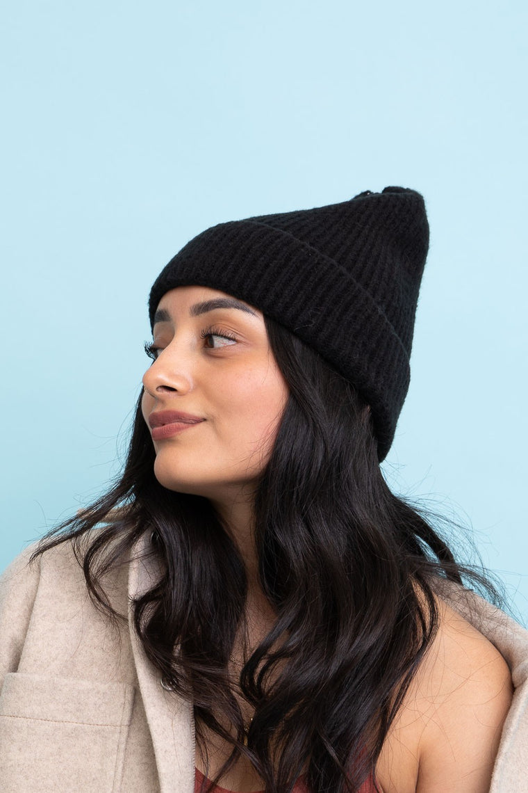 NEUTRAL BEANIE- 2 COLORS