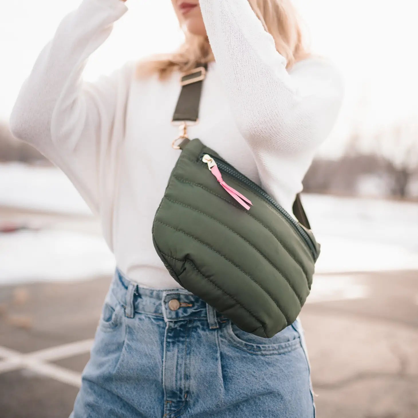 JOLIE PUFFER BELT BAG 3 COLORS – Crave Boutique