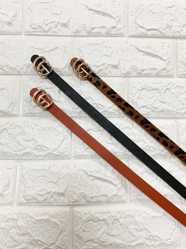 THIN G BELT- 3 COLORS