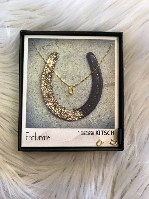 NECKLACE/EARRING BOX SET