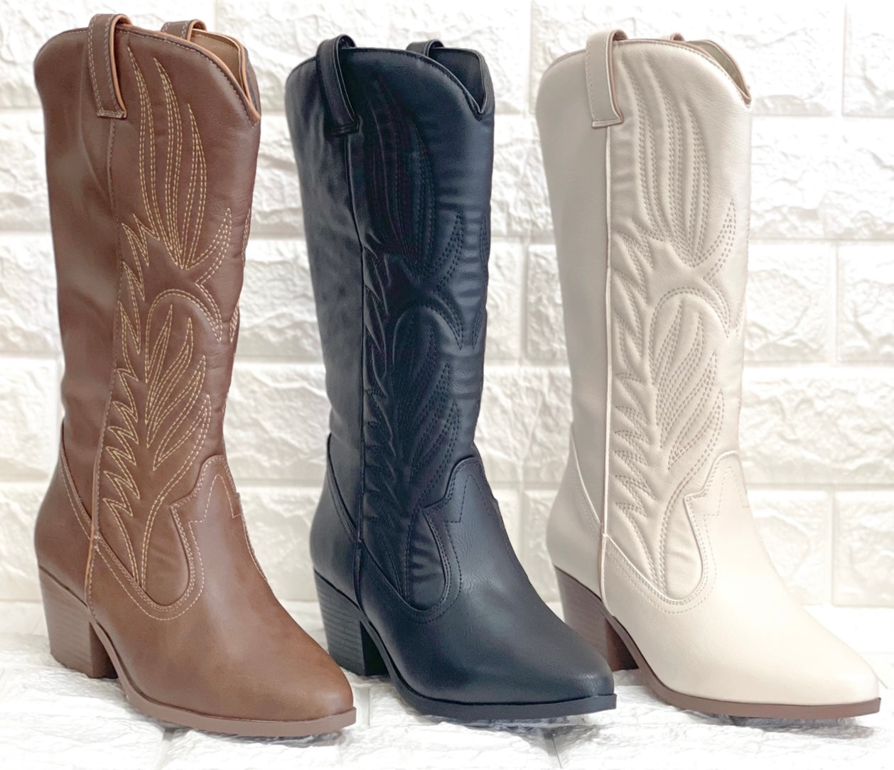 MONTANA COWBOY BOOT- 3 COLORS