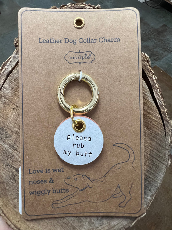 LEATHER PET CHARM