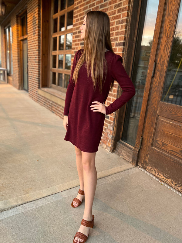 FOREVERMORE SWEATER DRESS