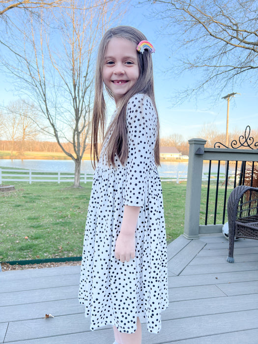 POLKA DOT TWIRL DRESS