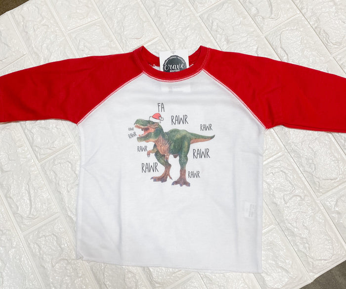 FA RAWR RAWR TODDLER TEE