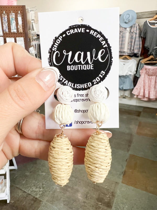 3 TIERED EARRING
