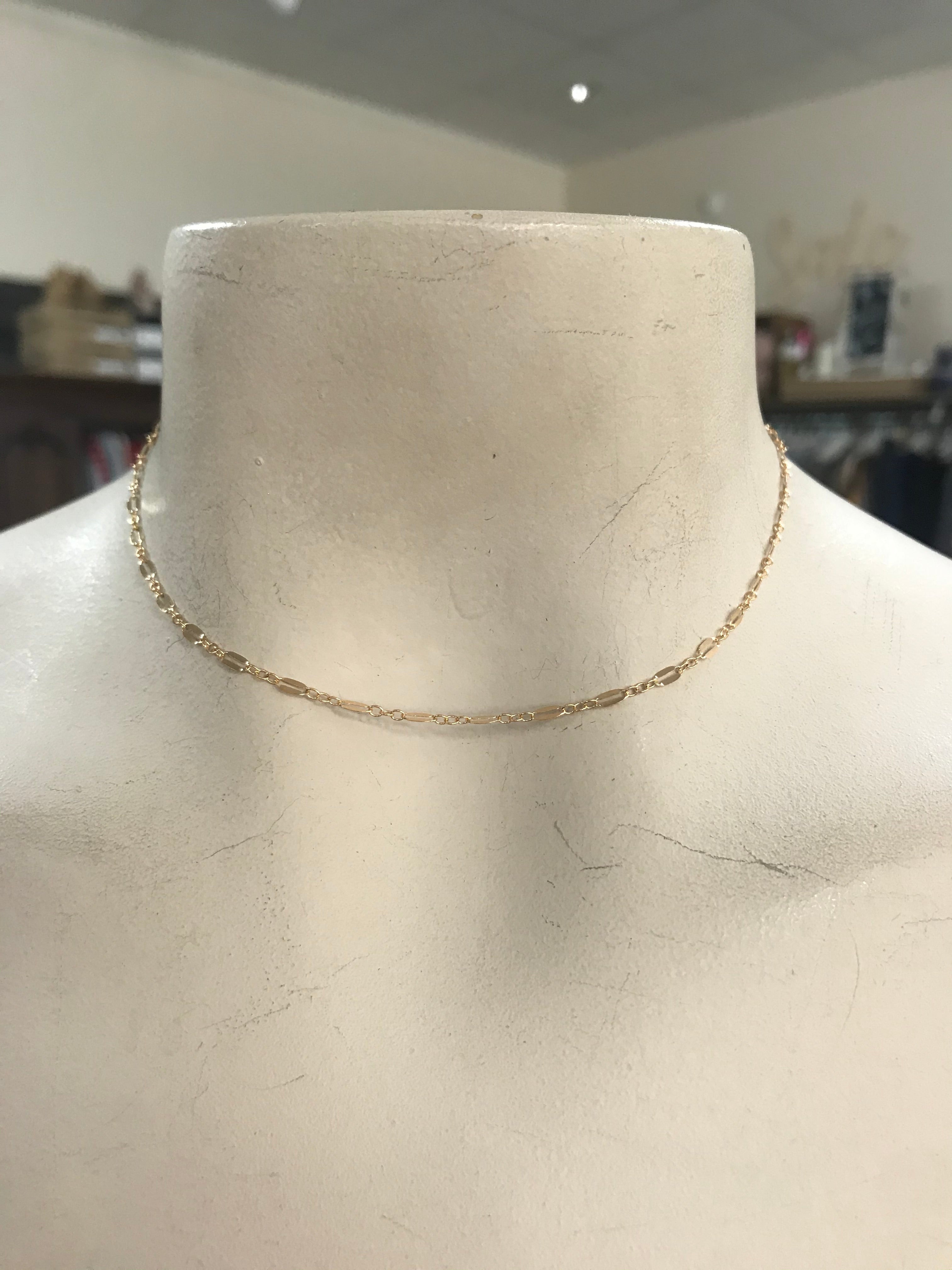 SEQUIN CHAIN CHOKER
