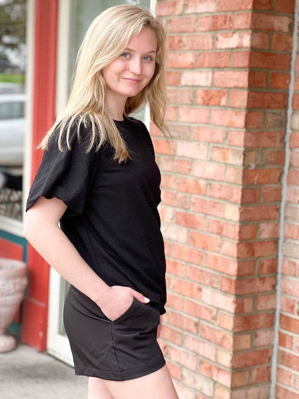 TAILORED SHORTS- 3 COLORS