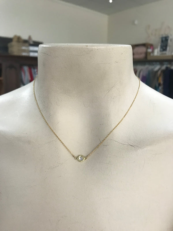 CZ CHOKER NECKLACE