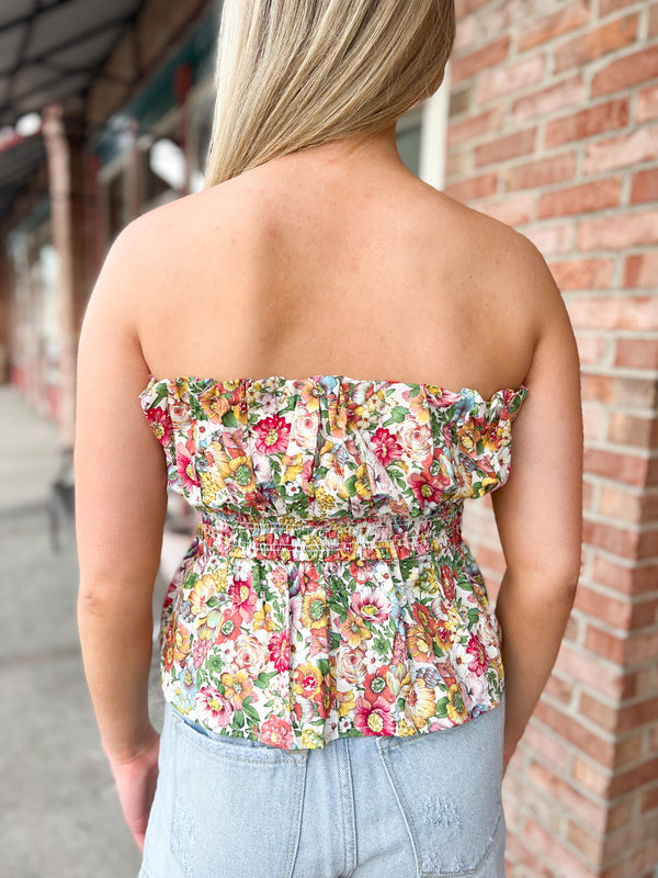 EVERY BLOOM TUBE TOP