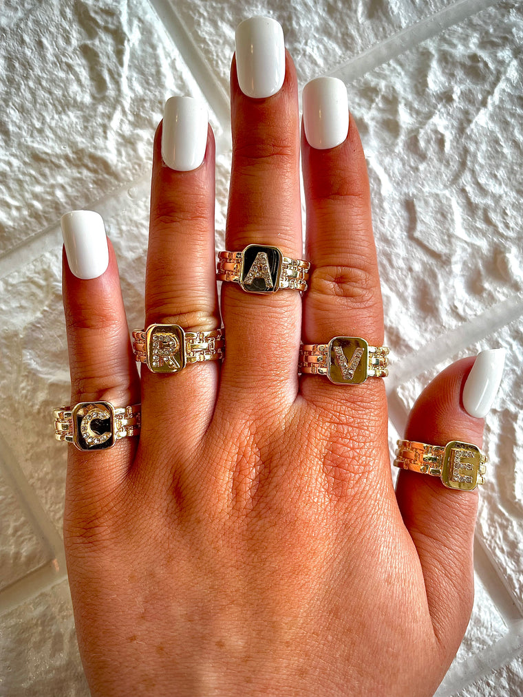 BLOCK INITIAL RING