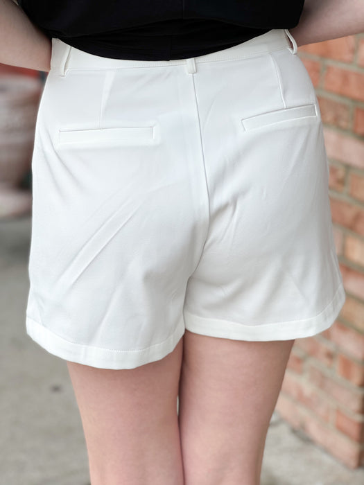 TAILORED SHORTS- 3 COLORS