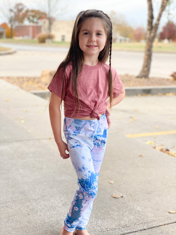 YOUTH TIE DYE LEGGINGS