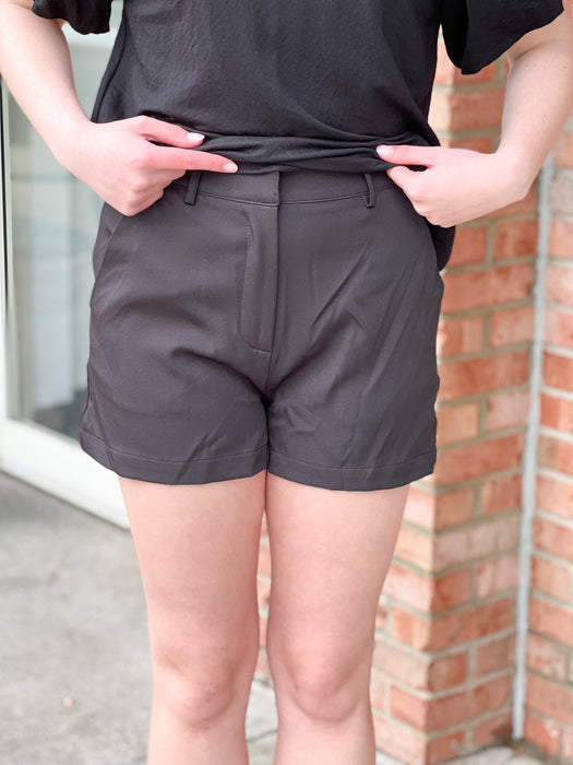 TAILORED SHORTS- 3 COLORS
