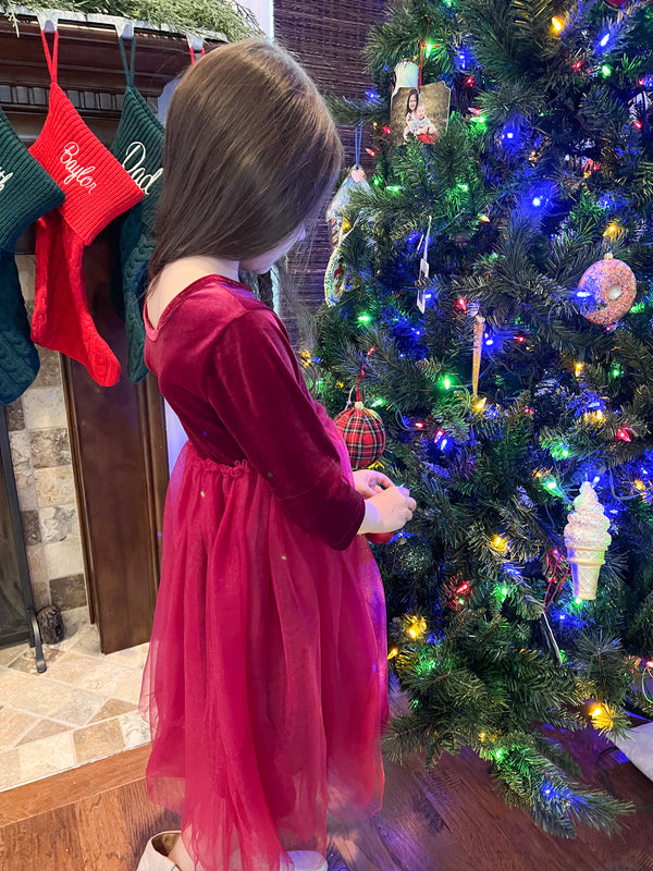 CRANBERRY TUTU DRESS Crave Boutique CRANBERRY TUTU DRESS Crave Boutique