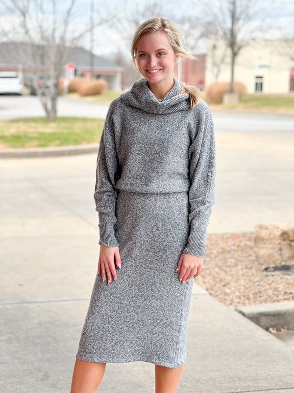 MIDI SWEATER DRESS Crave Boutique MIDI SWEATER DRESS Crave Boutique