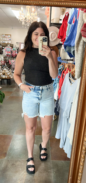 CRINKLE HIGH NECK TANK