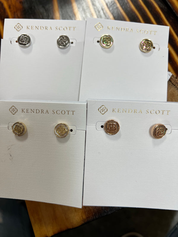 KENDRA SCOTT: STAMPED DIRA STUD ERG