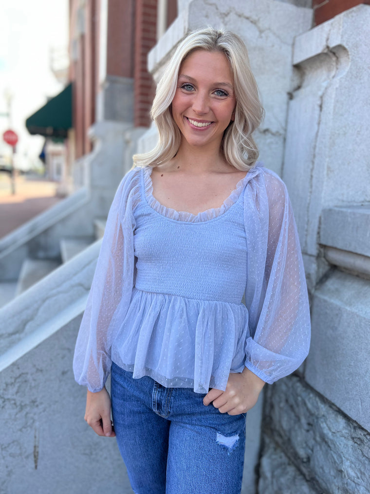 OUTSIDE SKY MESH TOP