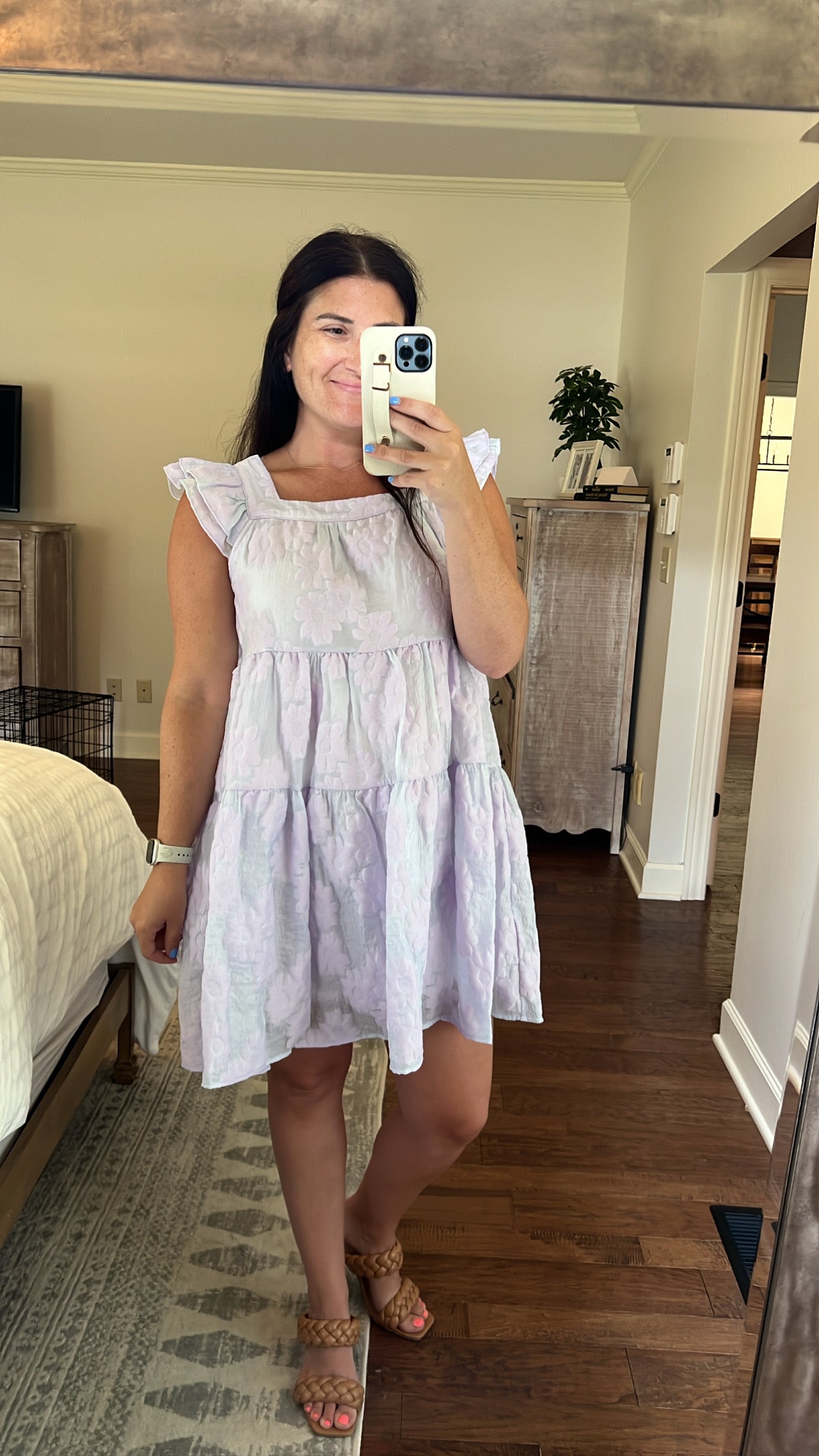 TEA PARTY LILAC DRESS