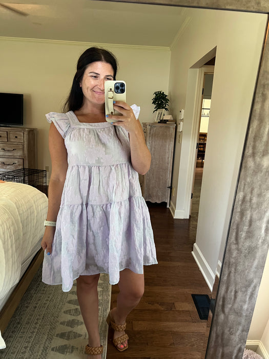 TEA PARTY LILAC DRESS