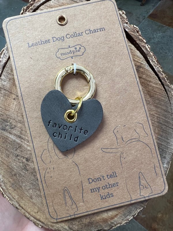 LEATHER PET CHARM