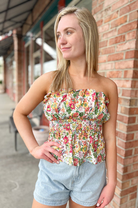 EVERY BLOOM TUBE TOP