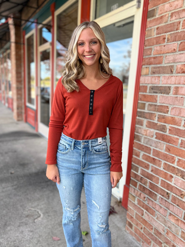 V NECK BODYSUIT